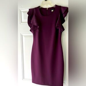 Tommy Hilfiger Mauve dress. Size 8. Fitted but stretchy.